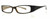 Calabria Viv 738 Black Brown Designer Eyeglasses :: Rx Bi-Focal Calabria Viv 738 Black Brown Designer Eyeglasses :: Rx Bi-Focal