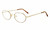 Calabria MetaFlex Q Gold Brown Eyeglasses :: Rx Bi-Focal Calabria MetaFlex Q Gold Brown Eyeglasses :: Rx Bi-Focal