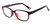 Soho 117 in Black-Red Designer Eyeglass Frames :: Rx Bi-Focal Soho 117 in Black-Red Designer Eyeglass Frames :: Rx Bi-Focal