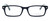Enhance Optical Designer Reading Glasses 3928 in Black-Crystal