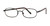 Reptile Designer Reading Glasses Skink in Matte Black