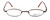 Calabria MetalFlex U Pewter Designer Reading Glasses 1003 in Brown