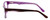 Calabria Splash SP61 Designer Eyeglasses in Demi-Purple :: Progressive