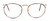 Regency International Designer Eyeglasses New York in Amber 51mm :: Custom Left & Right Lens