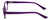 Guess Designer Reading Glasses GU2517-081 in Violet