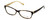 Calabria Splash Designer Eyeglasses SP59 in Demi-Brown :: Rx Single Vision