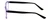 Calabria Viv Designer Eyeglasses 241 in Purple-Black 53mm :: Progressive