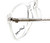 Ernest Hemingway Reading Glasses Collection 4677 in Crystal