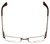 Orvis Designer Eyeglasses Streamline in Light-Brown 49mm :: Custom Left & Right Lens