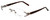 Marchon Designer Eyeglasses Airlock 830-211 in Brown 52mm :: Custom Left & Right Lens