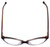 Valerie Spencer Designer Eyeglasses VS9312-BRN in Brown/Lilac Crystal 53mm :: Custom Left & Right Lens