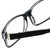Big and Tall Designer Eyeglasses Big-And-Tall-3-Black-Crystal in Black Crystal 60mm :: Custom Left & Right Lens