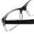 Calabria R125 Authentic Designer Reading Glasses Black Crystal 6 Power Options