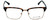 Calabria Viv Designer Eyeglasses Vivid-257 in Tortoise 52mm :: Rx Single Vision