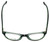 Ecru Designer Reading Glasses Daltrey-007 in Green 50mm