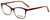 Marie Claire Designer Eyeglasses MC6209-REA in Red Amber 52mm :: Custom Left & Right Lens