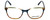 Marie Claire Designer Eyeglasses MC6246-IST in Indigo Stripe 53mm :: Rx Single Vision