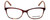 Marie Claire Designer Eyeglasses MC6209-REA in Red Amber 52mm :: Progressive