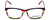 Marie Claire Designer Eyeglasses MC6220-SRE in Stripe Red 53mm :: Rx Bi-Focal