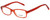 Vogue Designer Eyeglasses VO2882-2111 in Red Transparent 48mm :: Rx Bi-Focal