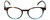 M Readers Designer Reading Glasses 101-DEMBU in Tortoise Blue Fade 44mm