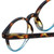 M Readers Designer Reading Glasses 101-DEMBU in Tortoise Blue Fade 44mm