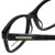 Jonathan Adler Designer Eyeglasses JA313-Black in Black 51mm :: Custom Left & Right Lens