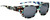 Jonathan Paul® Fitovers Eyewear Extra Large Allure in Turquoise Demi & Gray AU003