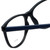Metro Designer Eyeglasses Metro-35-Black-Navy in Matte Black Navy 53mm :: Rx Single Vision