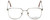 Wilshire Designer Reading Glasses Mod-1221 in Silver 50mm