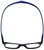 Magz Designer Eyeglasses Chelsea in Black Blue 50mm :: Rx Bi-Focal