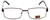 Gotham Style Designer Eyeglasses GS13 in Brown 58mm :: Custom Left & Right Lens
