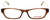 Converse Designer Eyeglasses K007 in Brown 49mm :: Rx Single Vision