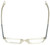 Emporio Armani Designer Eyeglasses EA3006F-5082 in Opal Beige 53mm :: Custom Left & Right Lens