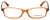 Emporio Armani Designer Eyeglasses EA3006F-5083 in Opal Coral 53mm :: Custom Left & Right Lens