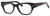 Ernest Hemingway Designer Eyeglasses H4693-BLK in Black 51mm :: Custom Left & Right Lens