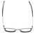 EyeBobs Spank Me Designer Reading Eye Glasses in 760-00 Black/Silver 44mm KIDS
