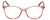 Vivid Designer Reading Eyeglasses Splash 75 in Pink Sparkle 52mm Progressive
