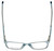 Vivid Designer Reading Eyeglasses 912 Crystal Blue Clear 51 mm