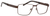 Dale Earnhardt, Jr Designer Eyeglasses 6816-Dale Jr in Satin Brown 60 mm Custom Lens