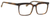 Esquire Mens EQ1553 Square Frame Eyeglasses in Tortoise/Black 53mm Bi-Focal