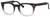 Ernest Hemingway H4668 Unisex Round Eyeglasses in Dark Grey Fade 48 mm Custom Lens