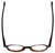 Calabria Elite Designer Unisex Wood Tone Hexagon Round Reading Glasses R207 46mm
