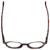 Calabria Elite Designer Unisex Wood Tone Hexagon Round Reading Glasses R207 46mm