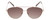 Front View of Kendall+Kylie KK4079CE LARA Women Pilot Designer Sunglass Gold Nude/Brown 56mm