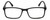 Front View of Geoffrey Beene GBR002 Men Designer Reading Glasses Black Plum Purple Stripe 53mm