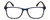 Front View of Geoffrey Beene GBR007 Designer Progressive Lens Prescription Rx Eyeglasses in Matte Navy Blue Tortoise Havana Mens Rectangular Full Rim Acetate 53 mm