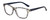 Profile View of Isaac Mizrahi IM31267R Designer Progressive Lens Prescription Rx Eyeglasses in Yellow Floral Crystal Royal Blue Ladies Panthos Full Rim Acetate 53 mm