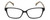 Front View of Isaac Mizrahi IM31324R Designer Single Vision Prescription Rx Eyeglasses in Gloss Black Floral Green Yellow Red Ladies Cat Eye Full Rim Acetate 52 mm