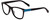 Profile View of Polaroid Kids 8025/S Designer Progressive Lens Blue Light Blocking Eyeglasses in Matte Black Blue Unisex Panthos Full Rim Acetate 48 mm
